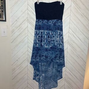 Bundle for TK/Ardene-high low hem strapless dress